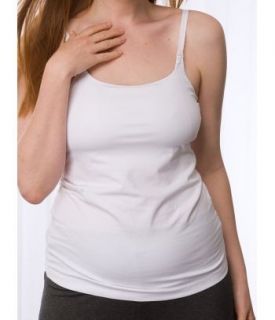 nursing camisole built in soft cup bra offers light support easy to