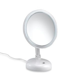 Floxite Daylight Vanity Mirror 10x Magnification Mirror Tilts New