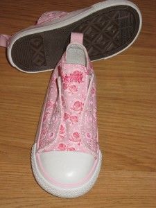 new converse all star pink ox roses slip on infant 4