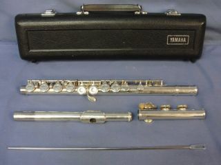 Yamaha Student Flute 221 YFL 221N Standard Flute Student Case Japan