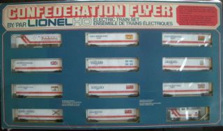 Brand New Lionel Canadian Federation Flyer Train Set HO Diesel T 10067