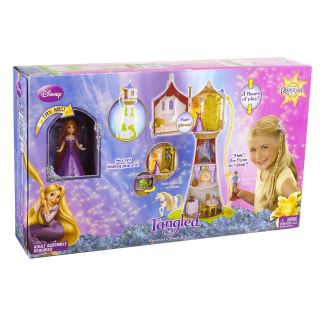 Disney TANGLED RAPUNZEL Magical TOWER Polly Pocket Playset NEW!