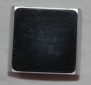 Apple iPod Nano 8GB 6th Generation A1366 MC525LL FM Tuner Silver Works