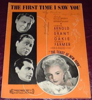 1936 The First Time I Saw You Cary Grant Frances Farmer