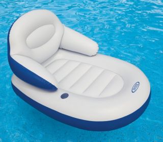 intex comfy cool inflatable floating lounge chair new relax in comfort