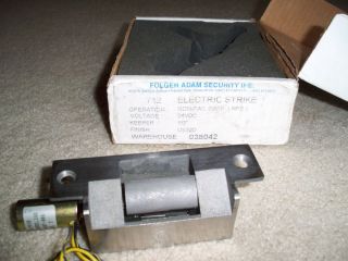 Folger Adam Electric Strike Mod 712 24VDC Locksmith Gear