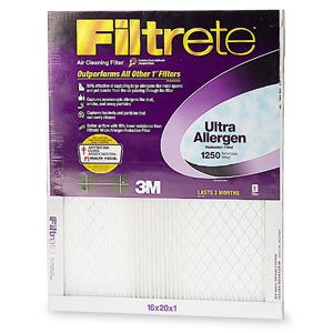 Filtrete Ultra Allergen Reduction Filter, 1500 MPR, 14x30x1 1 ea