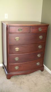  CB Atkin Co Bow Front Dresser from 1950