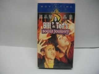 Bill and Ted Bogus Journey VHS Party Movie Video Tape Reeves