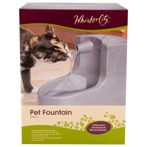 Whisker City® Pet Water Fountain and Accessories   Automatic Feeders