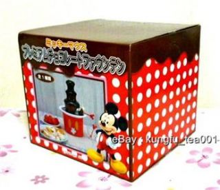 Mickey Mouse 3 Tier Chocolate Fountain Party Fondue New