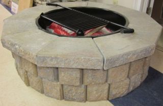 Pavestone Fire Pit can turn any backyard into a summer showpiece