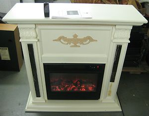 FEBO Electric FIREBOX Fireplace Insert MANTEL Optional REMOTE MANUAL