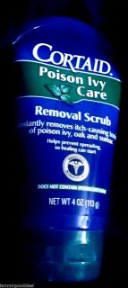  Poison Ivy Care Removal Scrub 4 oz oak sumac Ointment First Aid Cream
