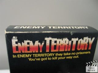 Enemy Territory VHS Ray Parker Jr, Gary Frank, Jan Michael Vincent