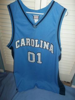 Foot Locker UNC   North Carolina Basketball Jersey #01 Size XL