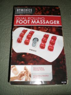 Homedics Dual Rolling Foot Massager in The Box