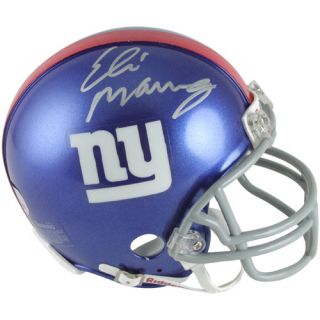  Eli Manning New York Giants Autographed Mini Football Helmet