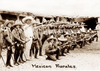 1910   1920 MEXICAN RURALES SHARPSHOOTER GUN RIFLE REVOLUTION MEXICO