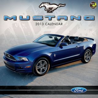  Ford Mustang 2013 Wall Calendar
