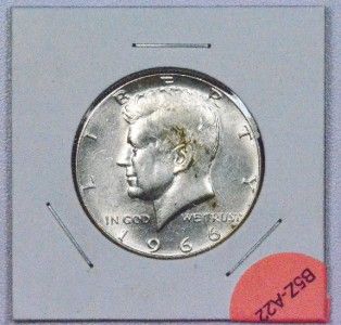 1965 1966 1967 1967 1967 1669 D Kennedy Half Dollar 40 Silver