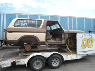  1979 Rust Free Ford Bronco