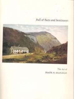 The Art of Frank H Shapleigh New Hampshire Historical
