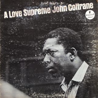  Love Supreme LP Impulse as 77 US Free Jazz Stereo Bob Thiele