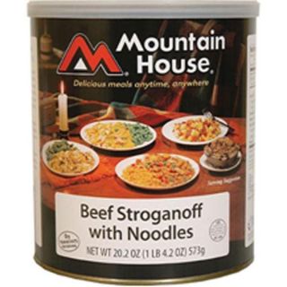  Survival Mountain House Freeze Dried Food 1 Can Beef Stroganoff