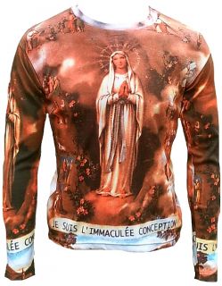 Heilige Götter Engel Religion Super Star Ave Maria Kunst Sweater T