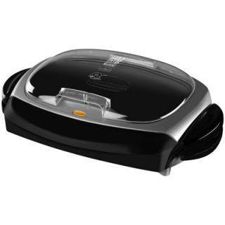 George Foreman Grill with removable grill plates and bun warmer