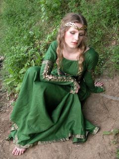 armstreet provide medieval fantasy dress tunic forest princess