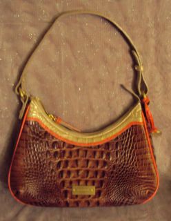 Brahmin Lacy Fizz Tri Color Shoulderbag Retail $195