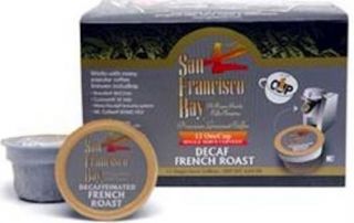  Coffee Decaf OneCup for Keurig K Cup Brewers, French Roast, 12 Count