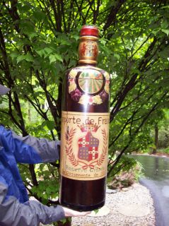Huge Ornate French Wine Bottle Caddy Display France 34 Reserve XL Coat