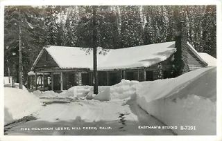  RPPC Mill Creek CA Fire Mountain Lodge