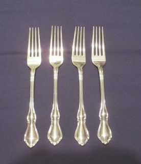 Solid Sterling Silver Forks, Reed & Barton, Hampton Court pattern, set