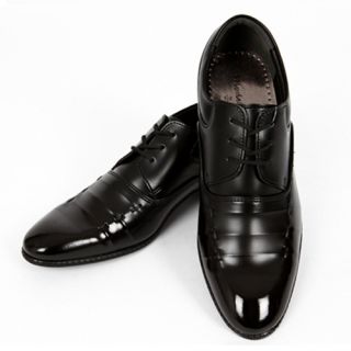  Mens Elegant Casual Dress Formal Black Shoes