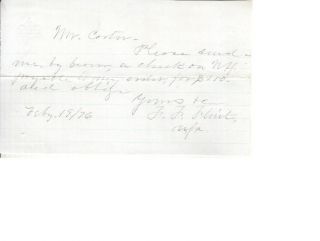 trader at fort bridger wyoming ff flint signed without adding his rank