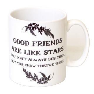 Good Friends Are Like Stars Novelty Special Gift Mug