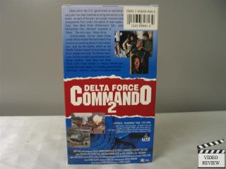  Force Commando 2 VHS Richard Hatch Fred Williamson 012236898139