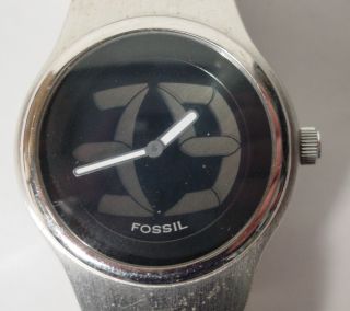  Vintage Fossil Big Tic Watch Jr 7845