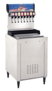 eight head stand alone soda fountain dispenser this is the model most