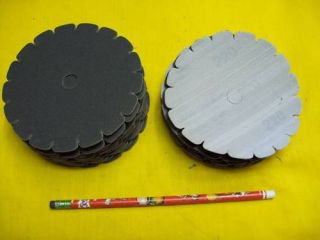 50 5 Sanding Discs Sander Floor Wood Auto Velcro