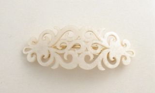 France Luxe Hair Barrette Elysee French Clip New w Tag