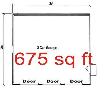 Car Garage Floor Epoxy Paint System and Coatings Kit