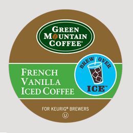 Keurig French Vanilla Iced Coffee Beverage K Cups 88 Count