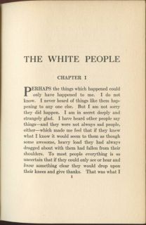 FRANCES HODGSON BURNETT THE WHITE PEOPLE 1917 1ST ELIZABETH