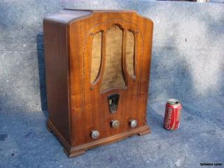 Antique Vintage Tube Radio 1930s Wood RCA Radiola R7