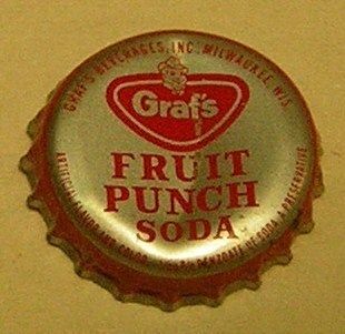 Vintage Grafs Fruit Punch Soda..cork..used..Soda Bottle Cap